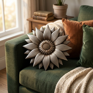 Bloom Metal Wall Art, Farmhouse Decor For Sunflower Enthusiasts
