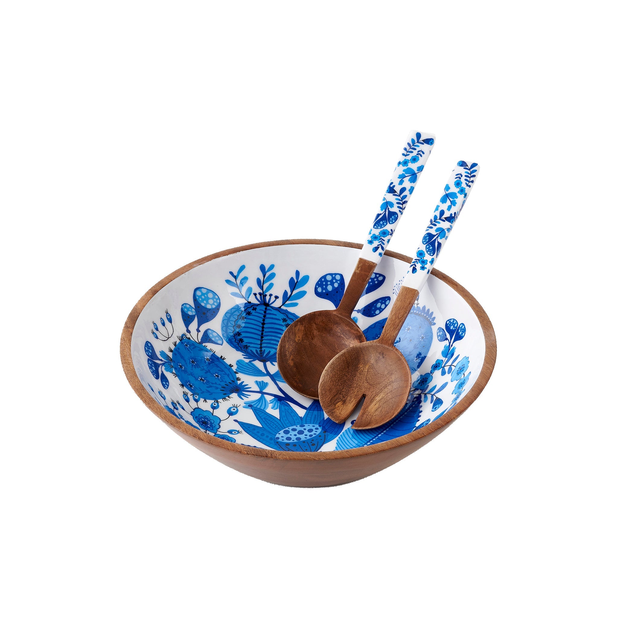Eryndel Hand Painted Salad Bowl