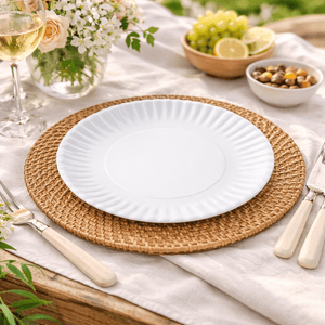 Bravelle Melamine Dinner Plates
