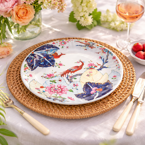 Fiorenza Melamine Dinner Plates