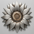 Bloom Metal Wall Art, Farmhouse Decor For Sunflower Enthusiasts