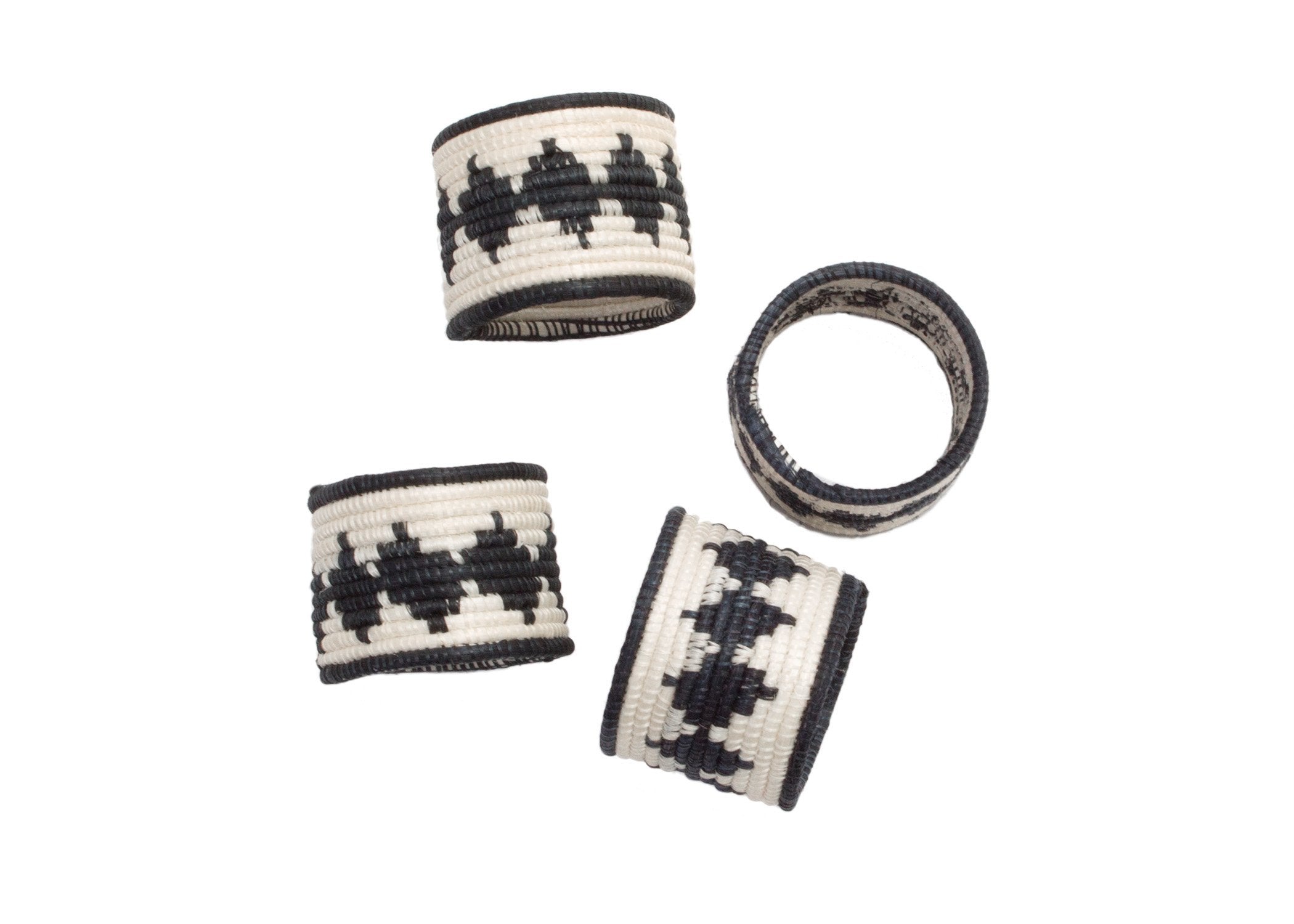 Mintary Napkin Rings, Set of 4