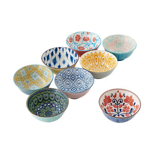 Marakesh Porcelain Patterned Bowls
