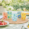 Orvessa Spotted Glass Tumblers